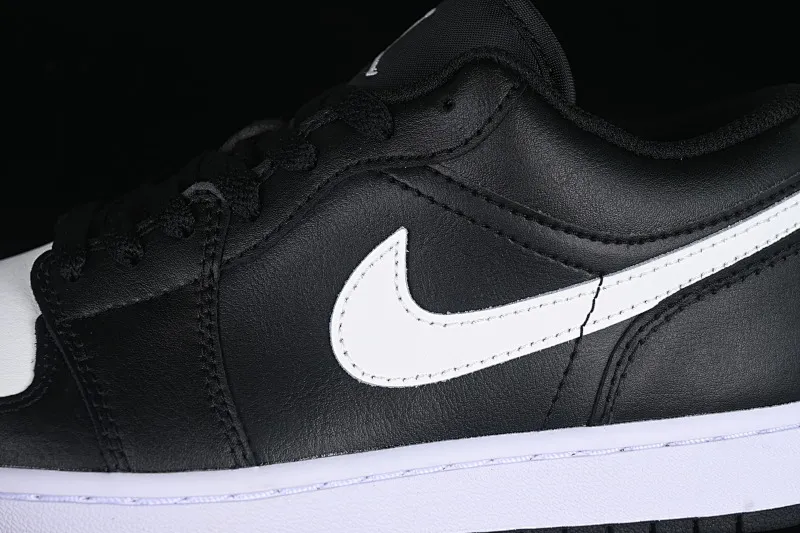 All categories Air Jordan Jordan series basketball shoes Air Jordan 1 Low G version pure original Air Jordan 1 Low AJ1 Joe 1 black and white low-top retro basketball shoes 553558-043